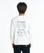 QUIKSILVER キッズ DNA POCKET LT YOUTH ロンT 【2026年秋冬モデル】 WHT / 160