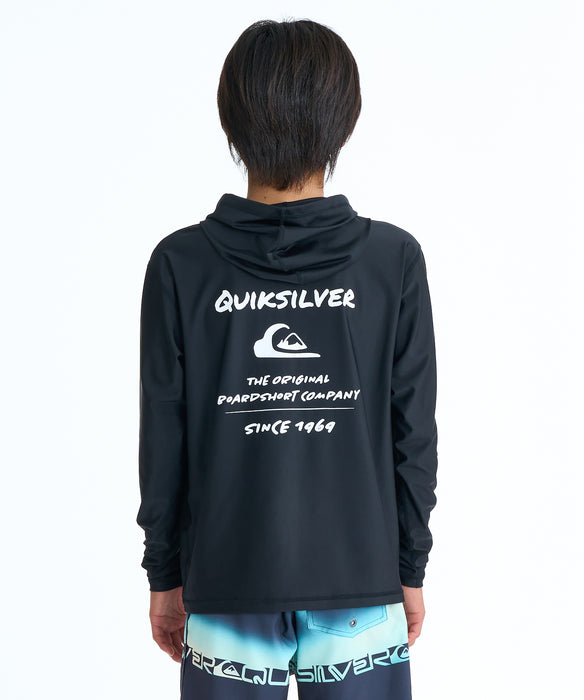QUIKSILVER キッズ・ユース HAND DRAWN HOODIE YOUTH 長袖ラッシュ