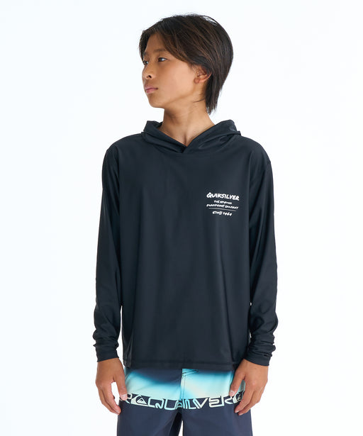 QUIKSILVER キッズ・ユース HAND DRAWN HOODIE YOUTH 長袖ラッシュ