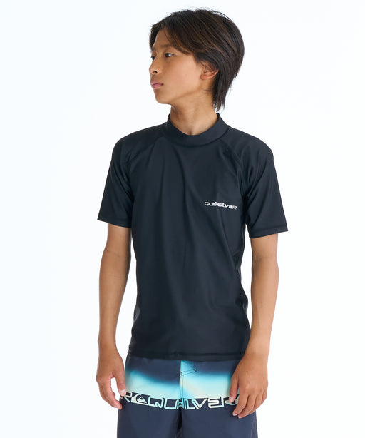QUIKSILVER キッズ OMNI SR YOUTH ラッシュガード 【2026年春夏モデル】 BLK1 / 160