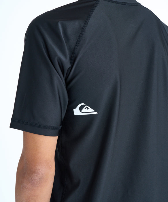 QUIKSILVER キッズ OMNI SR YOUTH ラッシュガード 【2026年春夏モデル】 BLK1 / 160