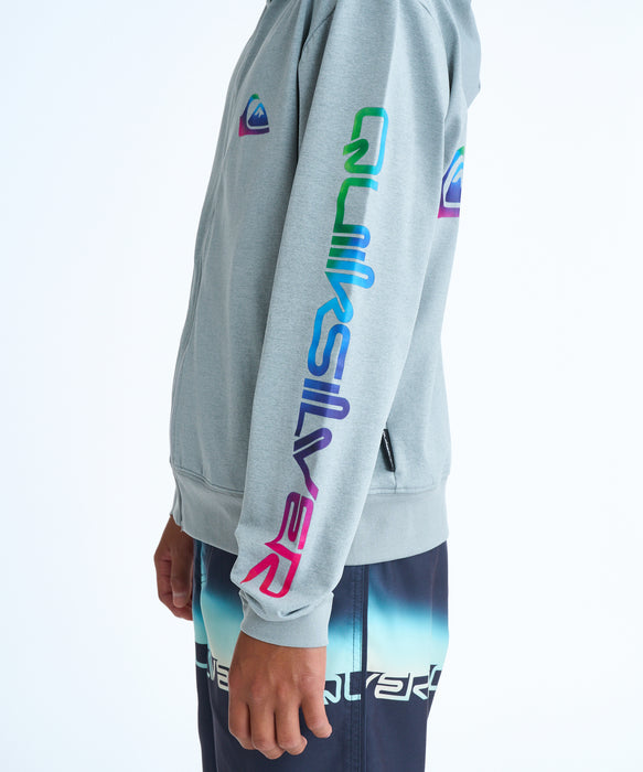 QUIKSILVER キッズ OMNI MW ZIP HOODIE Y ジップラッシュガード 【2026年春夏モデル】 HTR / 160
