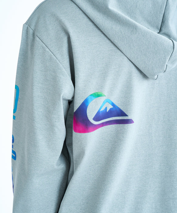 QUIKSILVER キッズ OMNI MW ZIP HOODIE Y ジップラッシュガード 【2026年春夏モデル】 HTR / 160