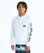QUIKSILVER キッズ OMNI MW ZIP HOODIE Y ジップラッシュガード 【2026年春夏モデル】 WHT / 160