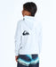 QUIKSILVER キッズ OMNI MW ZIP HOODIE Y ジップラッシュガード 【2026年春夏モデル】 WHT / 160