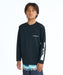 QUIKSILVER キッズ HOLMES LS YOUTH 長袖サーフTシャツ 【2026年春夏モデル】 BLK1 / 160