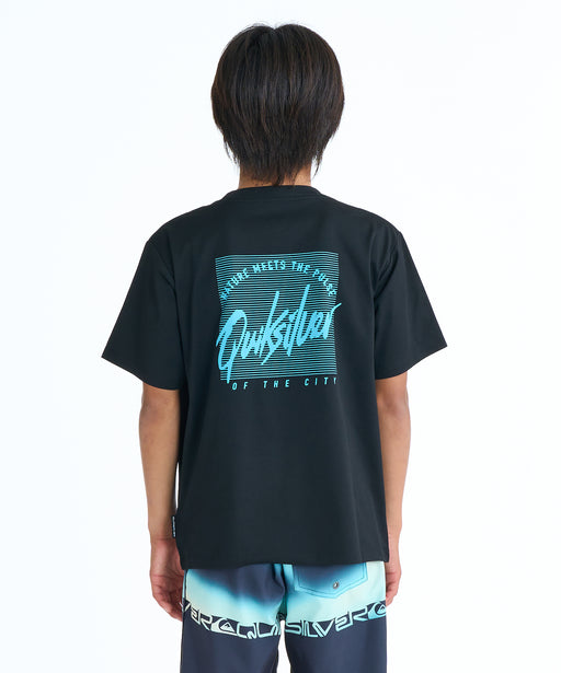 QUIKSILVER キッズ RETRO MOOD SS YOUTH サーフTシャツ 【2026年春夏モデル】 BLK / 160