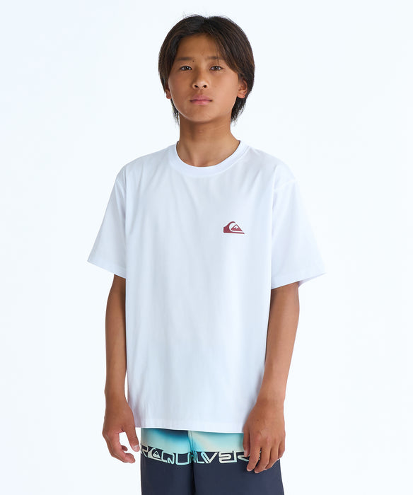 QUIKSILVER キッズ RETRO MOOD SS YOUTH サーフTシャツ 【2026年春夏モデル】 WHT / 160