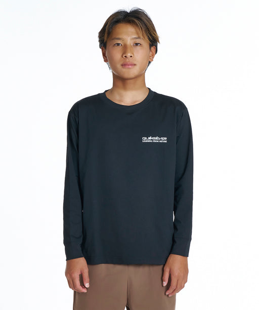 QUIKSILVER キッズ QS UNION LS YOUTH 長袖サーフTシャツ 【2026年夏モデル】 BLK / 160