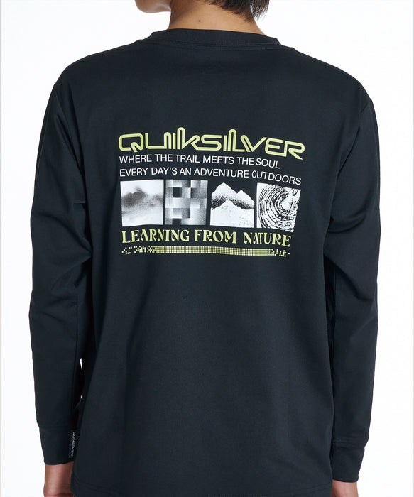 QUIKSILVER キッズ QS UNION LS YOUTH 長袖サーフTシャツ 【2026年夏モデル】 BLK / 160