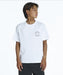 QUIKSILVER キッズ QS CIRCLE SS YOUTH サーフTシャツ 【2026年夏モデル】 WHT / 160