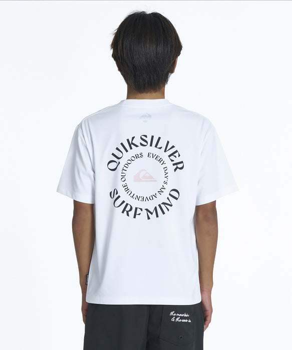 QUIKSILVER キッズ QS CIRCLE SS YOUTH サーフTシャツ 【2026年夏モデル】 WHT / 160