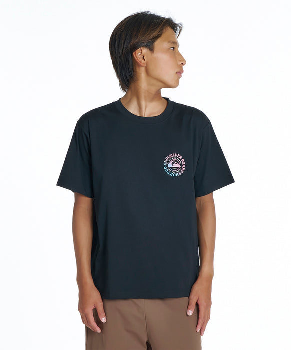 QUIKSILVER キッズ FINE GRADATION SS YOUTH サーフTシャツ 【2026年夏モデル】 BLK / 160
