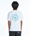 QUIKSILVER キッズ FINE GRADATION SS YOUTH サーフTシャツ 【2026年夏モデル】 WHT / 160