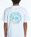 QUIKSILVER キッズ FINE GRADATION SS YOUTH サーフTシャツ 【2026年夏モデル】 WHT / 160