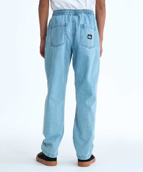 QUIKSILVER キッズ TAXER DENIM PANT YOU デニムパンツ 【2026年春夏モデル】 BSP0 / 160