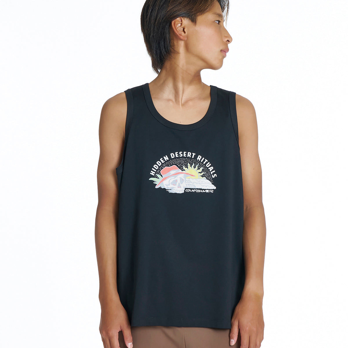QUIKSILVER キッズ HIDDEN DESERT TANK YOUTH タンクトップ 速乾