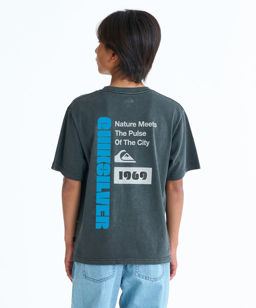 QUIKSILVER キッズ 1969 BOX ST YOUTH Tシャツ 【2026年春夏モデル】 BLK / 160