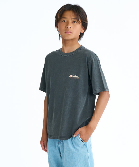 QUIKSILVER キッズ PG ARTY SURF SCENE S Tシャツ 【2026年春夏モデル】 BLK / 160