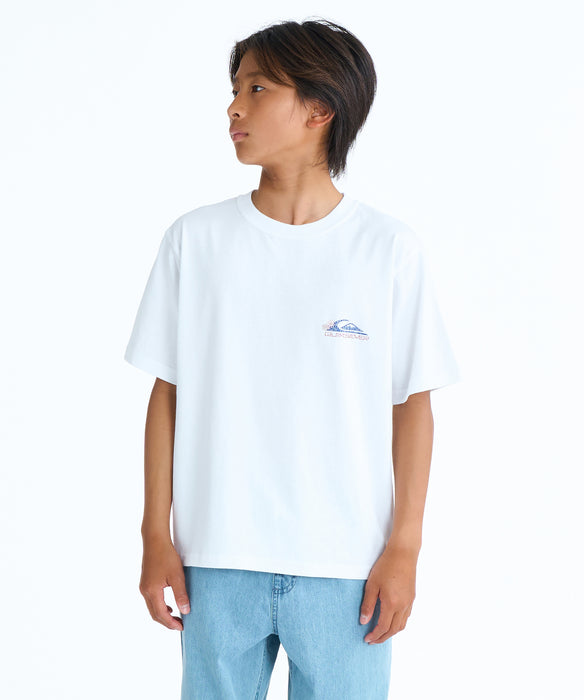 QUIKSILVER キッズ PG ARTY SURF SCENE S Tシャツ 【2026年春夏モデル】 WHT / 160