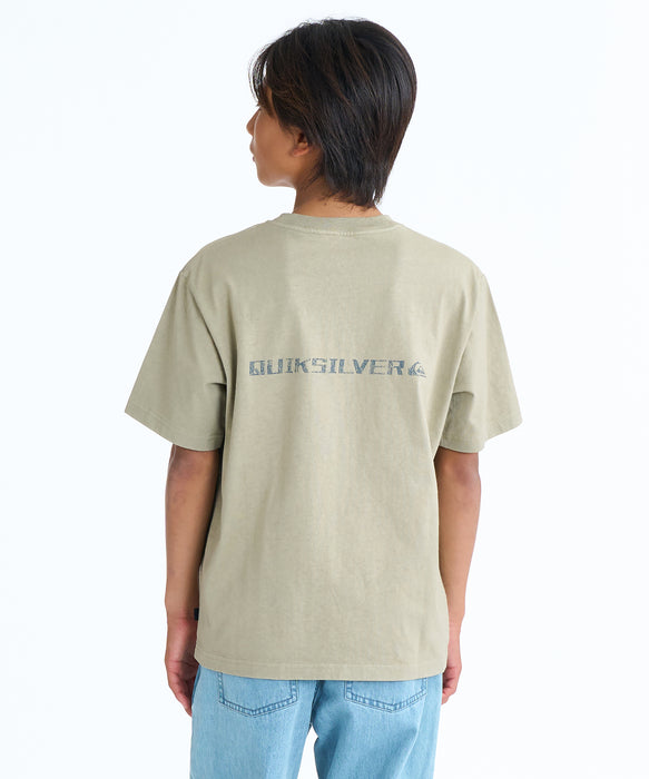 QUIKSILVER キッズ DOUBLE SIDED QSMW ST Tシャツ 【2026年春夏モデル】 KHA / 160