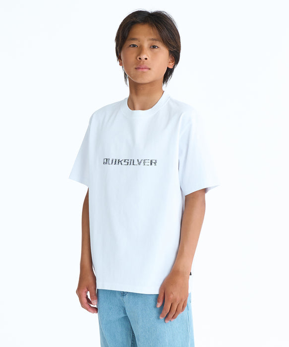 QUIKSILVER キッズ DOUBLE SIDED QSMW ST Tシャツ 【2026年春夏モデル】 WHT / 160