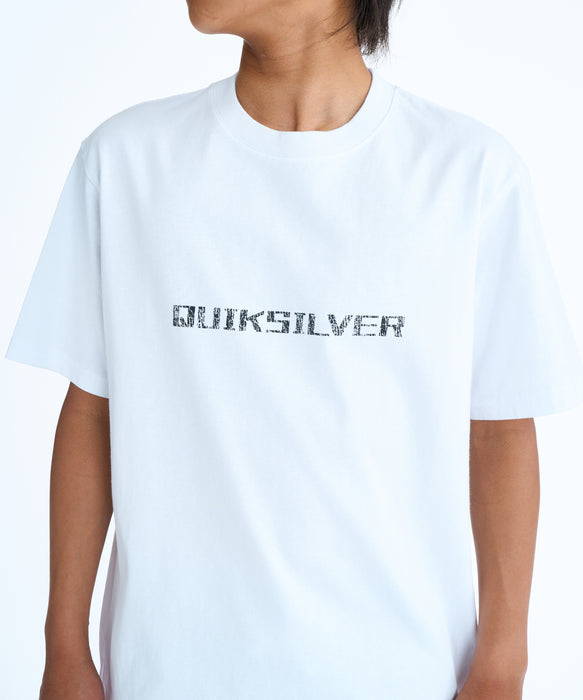 QUIKSILVER キッズ DOUBLE SIDED QSMW ST Tシャツ 【2026年春夏モデル】 WHT / 160