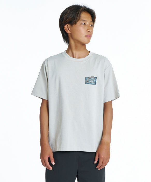 QUIKSILVER キッズ HERITAGE ST YOUTH Tシャツ 【2026年夏モデル】 GBG / 160