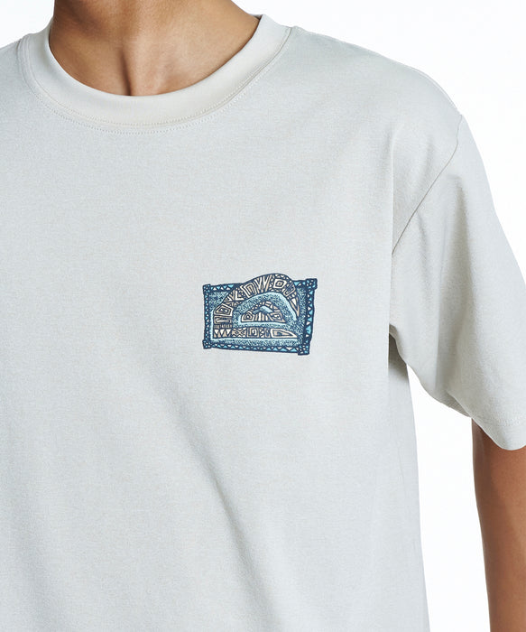 QUIKSILVER キッズ HERITAGE ST YOUTH Tシャツ 【2026年夏モデル】 GBG / 160
