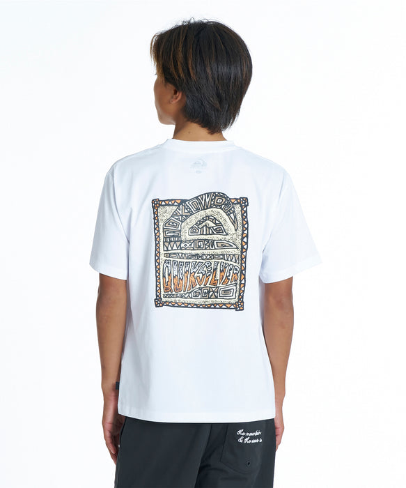 QUIKSILVER キッズ HERITAGE ST YOUTH Tシャツ 【2026年夏モデル】 WHT / 160