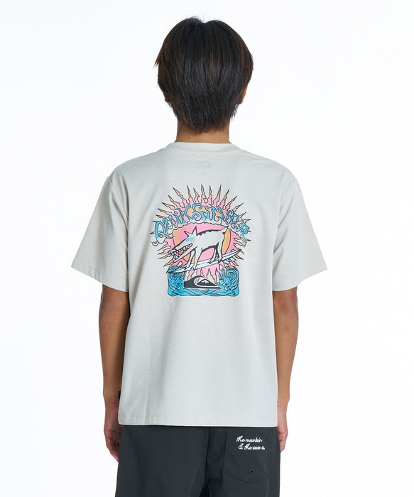 QUIKSILVER キッズ ANIMAL SURFER ST YOUTH 半袖Tシャツ 速乾 UPF50+