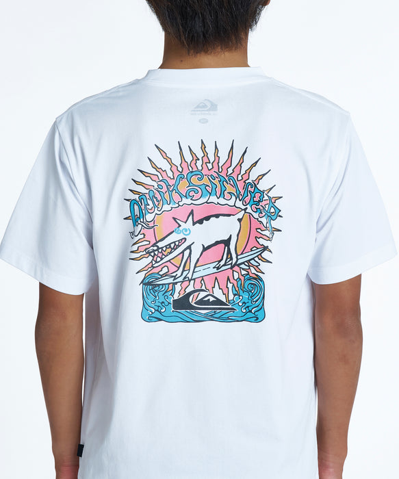 QUIKSILVER キッズ ANIMAL SURFER ST YOUTH 半袖Tシャツ 速乾 UPF50+