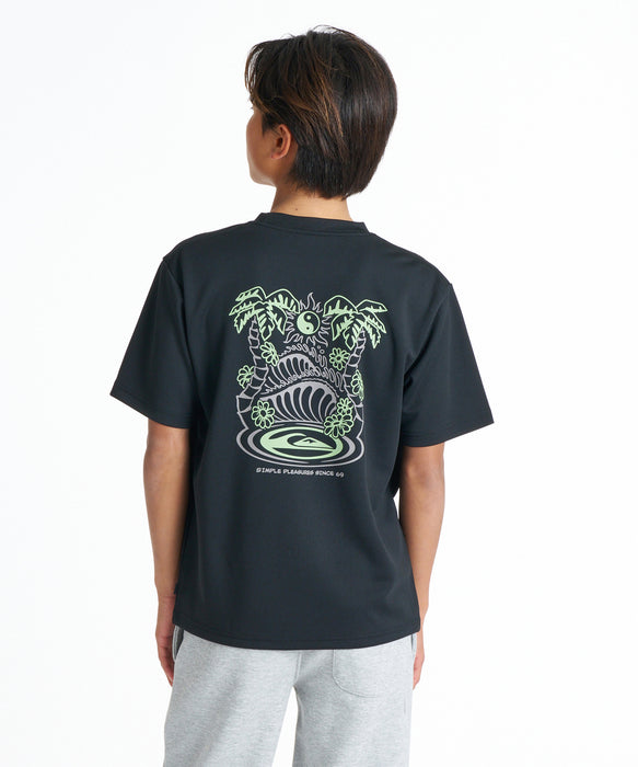 QUIKSILVER キッズ FUSION ST YOUTH Tシャツ 【2026年秋冬モデル】 BLK / 160