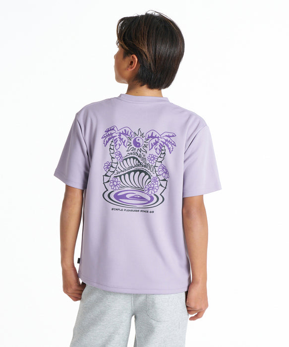 QUIKSILVER キッズ FUSION ST YOUTH Tシャツ 【2026年秋冬モデル】 PUR / 160