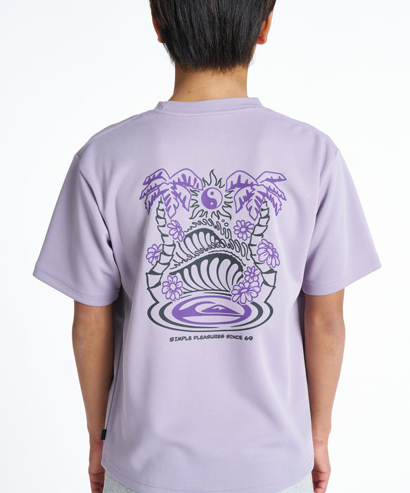 QUIKSILVER キッズ FUSION ST YOUTH Tシャツ 【2026年秋冬モデル】 PUR / 160