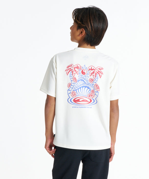 QUIKSILVER キッズ FUSION ST YOUTH Tシャツ 【2026年秋冬モデル】 WHT / 160