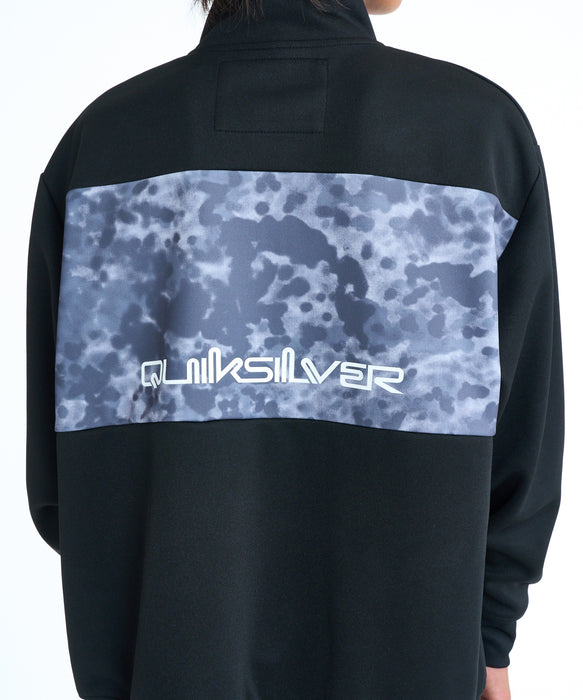 QUIKSILVER キッズ QS WARM UP ZIP 26SP  スウェットジャケット 【2026年春夏モデル】 BLK1 / 160