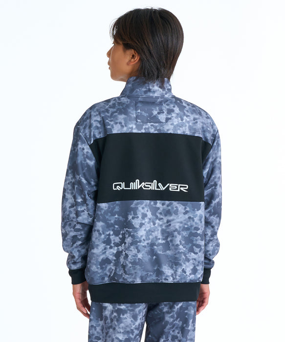 QUIKSILVER キッズ QS WARM UP ZIP 26SP  スウェットジャケット 【2026年春夏モデル】 BLK2 / 160