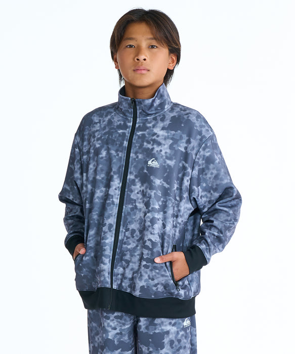 QUIKSILVER キッズ QS WARM UP ZIP 26SP  スウェットジャケット 【2026年春夏モデル】 BLK2 / 160