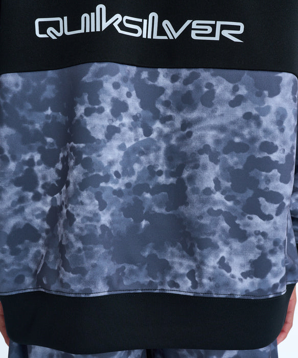 QUIKSILVER キッズ QS WARM UP ZIP 26SP  スウェットジャケット 【2026年春夏モデル】 BLK2 / 160