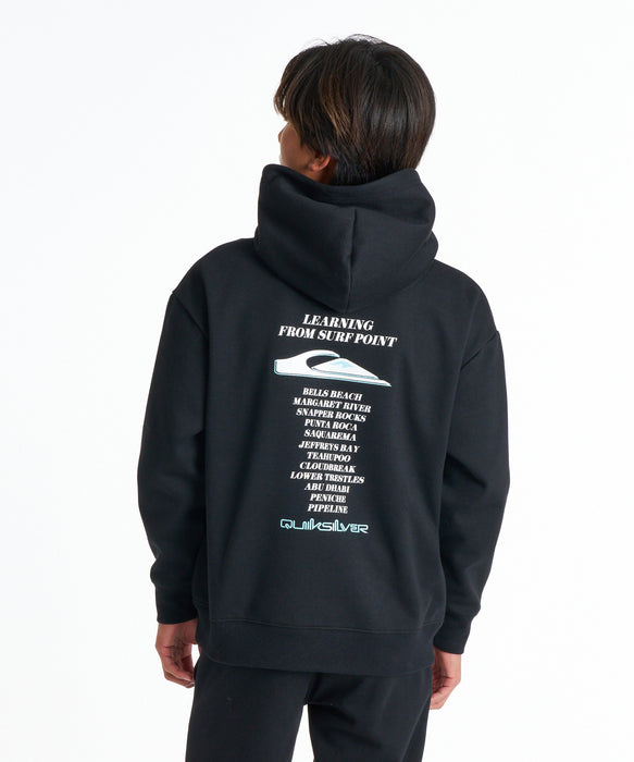 QUIKSILVER キッズ WR BONDING ZIP PK YOUTH パーカー 【2026年秋冬モデル】 BLK1 / 160