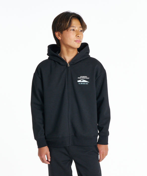 QUIKSILVER キッズ WR BONDING ZIP PK YOUTH パーカー 【2026年秋冬モデル】 BLK1 / 160