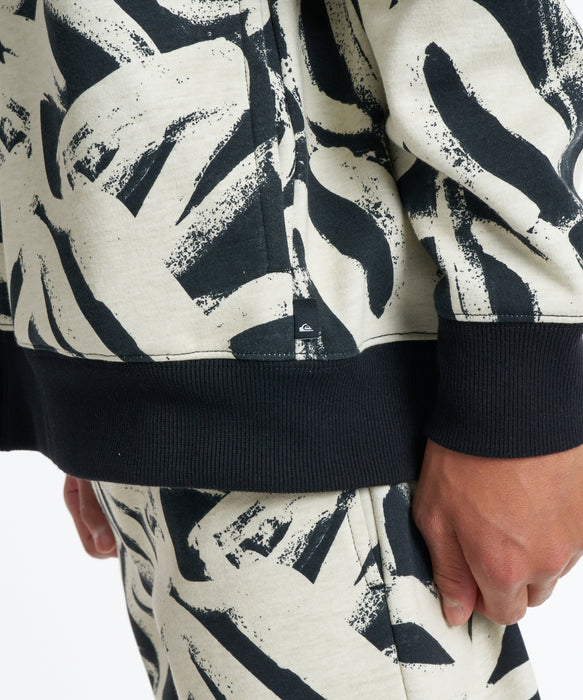QUIKSILVER キッズ WR BONDING ZIP PK YOUTH パーカー 【2026年秋冬モデル】 BLK2 / 160