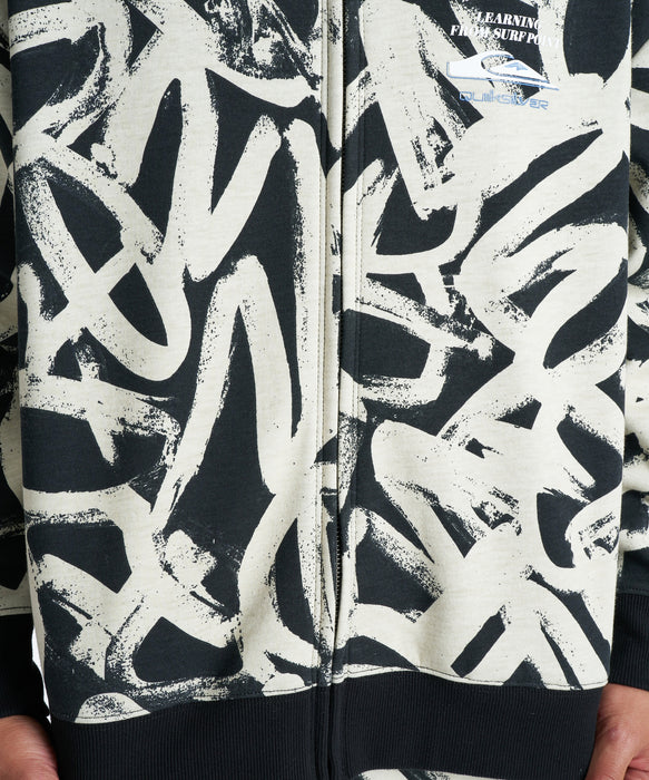 QUIKSILVER キッズ WR BONDING ZIP PK YOUTH パーカー 【2026年秋冬モデル】 BLK2 / 160