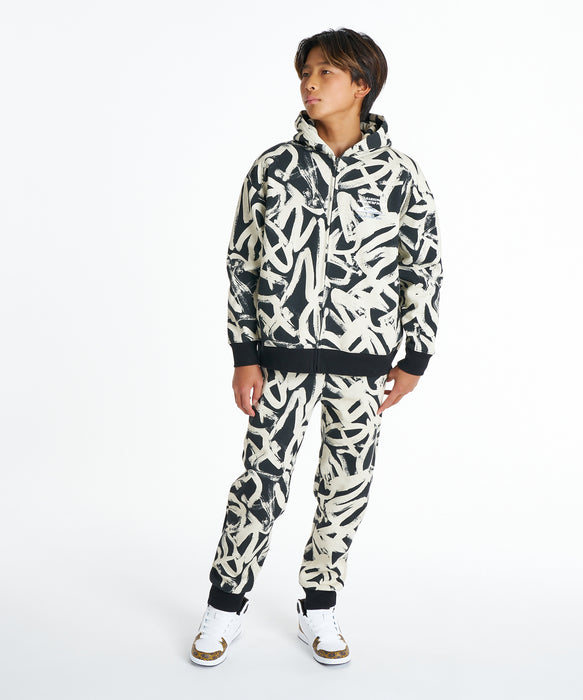 QUIKSILVER キッズ WR BONDING ZIP PK YOUTH パーカー 【2026年秋冬モデル】 BLK2 / 160