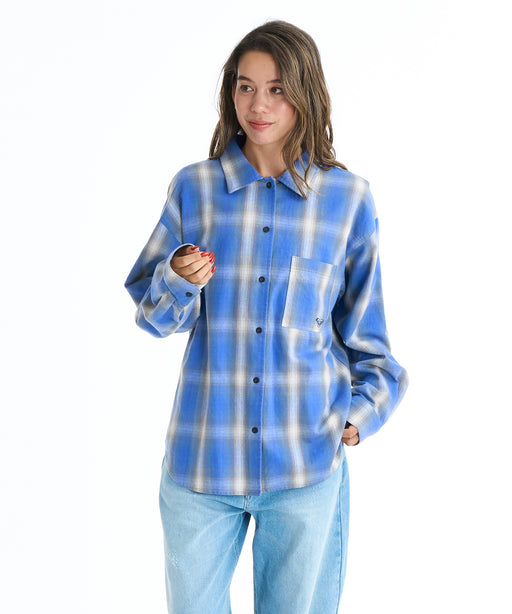 ホープ 25AW Wide-Fit Shirt ドロップショルダーチェックシャツ ホープ