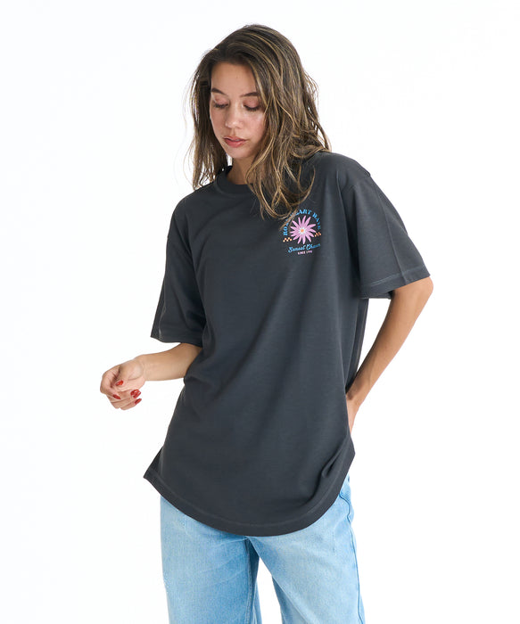 【OUTLET】Roxy SUN AND SURF S/S TEE ウィメンズ 半袖Tシャツ 吸水速乾 <2025FW Early Fall Tee>