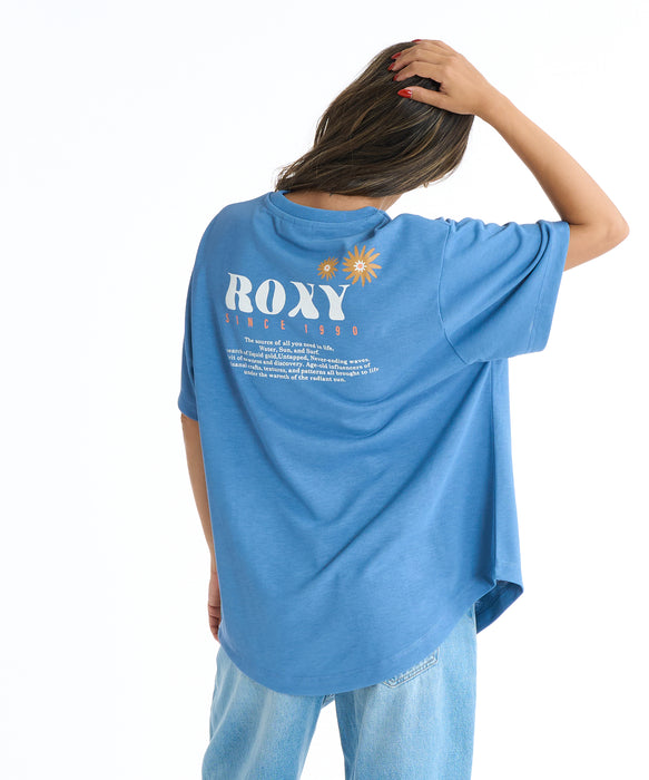 【OUTLET】Roxy SUN AND SURF S/S TEE ウィメンズ 半袖Tシャツ 吸水速乾 <2025FW Early Fall Tee>