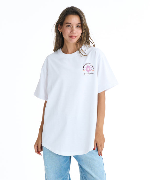 【OUTLET】Roxy SUN AND SURF S/S TEE ウィメンズ 半袖Tシャツ 吸水速乾 <2025FW Early Fall Tee>