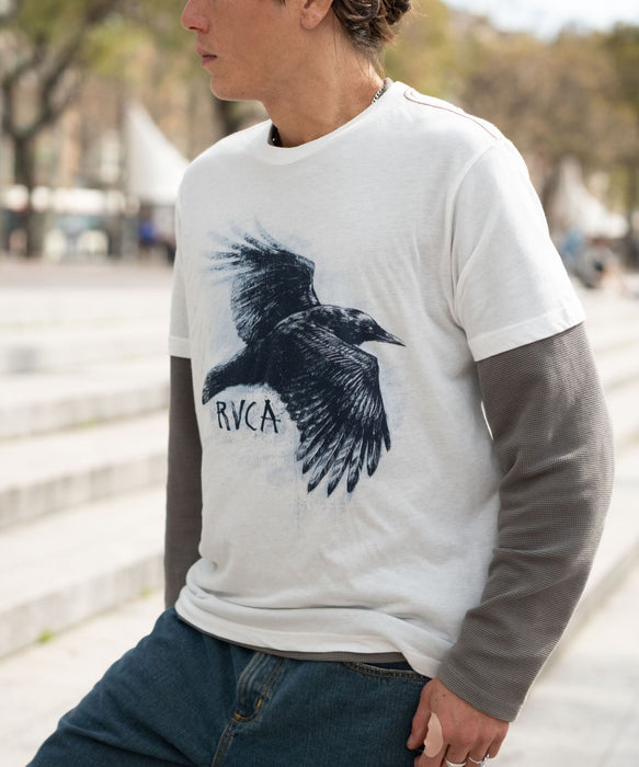 RVCA メンズ HORTON RAVEN SS Tシャツ 【2026年秋冬モデル】